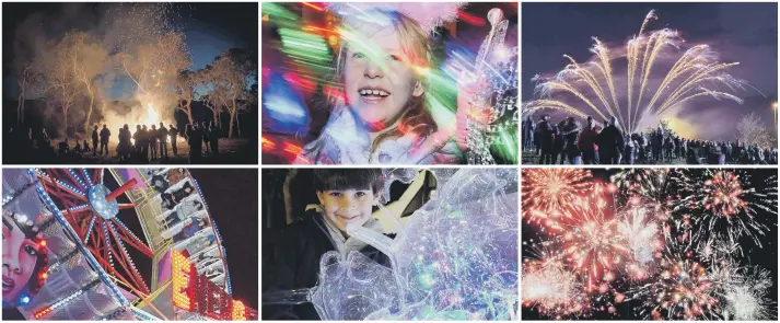  ?? ?? All generation­s enjoy bonfire night (photo: Adobe), Scarboroug­h's impressive display, dazzling fireworks will light up county skies, laser and light shows as well as all the fun of the fair will also feature