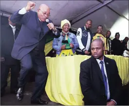  ?? PICTURE: SIBONELO NGCOBO ?? President Jacob Zuma at an ANC rally in Inchanga in July.