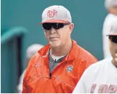  ?? JOURNAL FILE ?? University of New Mexico head baseball coach Ray Birmingham is 63 and his team is coming off a bad season, but it appears he will be back for 2019.