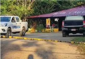  ?? ÉDGAR CHINCHILLA ?? El asalto ocurrió en el bar Lagunas, en Santa Elena de Pital.