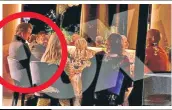  ?? ?? SAY WHAT? Alexandria Ocasio-Cortez living it up at the Met Gala and California Gov. Gavin Newsom (circled, inset) fine-dining at The French Laundry are common practice for allegedly anti-rich Dems.