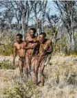  ?? Foto: dpa ?? Die Buschmänne­r in Namibia