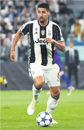  ?? Picture: Getty Images ?? ‘GET IT DONE’. Sami Khedira has urged his Juventus team-mates to finish the job against Torino tomorrow.