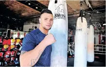  ?? | ITUMELENG ENGLISH ?? KEVIN Lerena at Smith’s Boxing Gym.