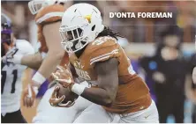  ??  ?? D’ONTA FOREMAN