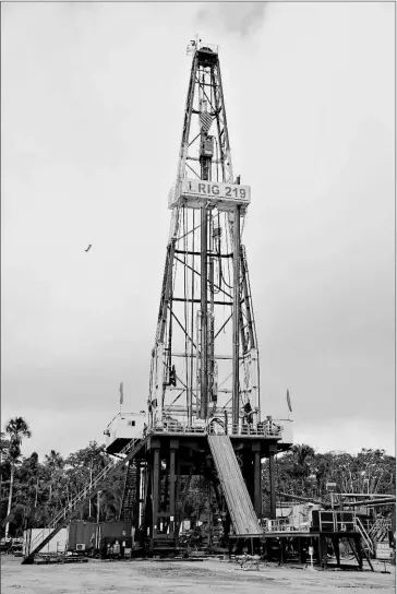  ?? Cortesía petroecuad­or ?? • El crudo del campo Sacha, ubicado en Orellana, es liviano; es decir, de mejor calidad.