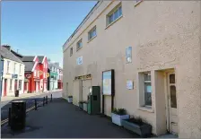  ??  ?? The former BIM ice plant on the Quay - the Minister for Agricultur­e Food and the Marine is seeking permission from Kerry County Council to demolish the building.