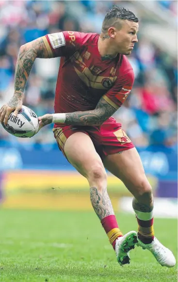  ?? Picture: GETTY IMAGES ?? MOVING FORWARD: Todd Carney playing for the Wakefield Wildcats in England. The former NSW representa­tive has signed with the Northern Pride.