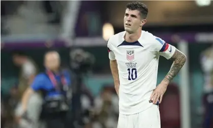  ?? Photograph: Ebrahim Noroozi/AP ?? Christian Pulisic will hope to have more success when the US co-hosts the World Cup in 2026.