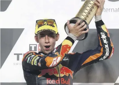  ?? Foto: MotoGP ?? Acosta gelang Ähnliches wie 2010 seinem Vorbild Márquez.