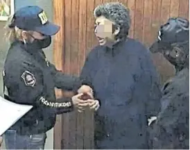  ?? Archivo ?? Sor Marina fue detenida el 9 del mes pasado