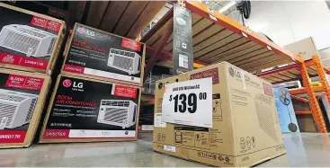  ?? — THE ASSOCIATED PRESS FILES ?? Since 2001, the number of B.C. households with an air conditioni­ng unit has tripled, from just 10 per cent to last year’s figure of 34 per cent.