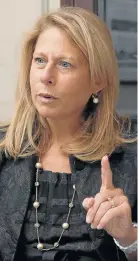  ?? Picture: MARTIN RHODES ?? LONDON CALLING: Cynthia Carroll, who stepped down from Anglo American in November 2012