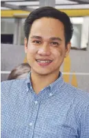  ??  ?? Marketing manager Dharell Fontanilla.