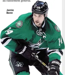  ??  ?? Jamie Benn