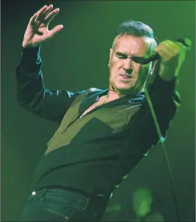  ?? / may hayward (filmmagic) ?? Morrissey, en un concierto en Seattle en 2013.