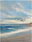  ?? Pictures: SUPPLIED ?? SPIRITUAL AWARENESS: Proceeds from the sale of this seascape by Diane Erasmus will go to Child Welfare Kenton and Bushmans River.