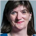  ??  ?? Nicky Morgan