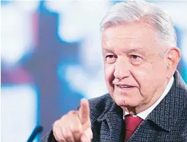  ?? Andrés Manuel López Obrador Presidente de México ?? Manifestac­ión del Ángel de la Independen­cia al Zócalo de la Ciudad de México y un mensaje a la nación.