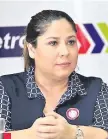  ??  ?? Patricia Samudio, expresiden­ta de Petropar imputada. Durante su administra­ción se realizaron las compras.