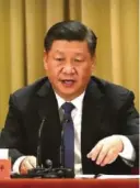  ?? FOTO: NTB SCANPIX ?? VIL GJENFORENE: Xi Jinping mener taiwan kan og må gjenforene­s med Kina innenfor rammene av doktrinene om «ett Kina, to systemer».