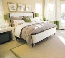  ??  ?? A new coat of light color paint can give your room a larger, airier look.