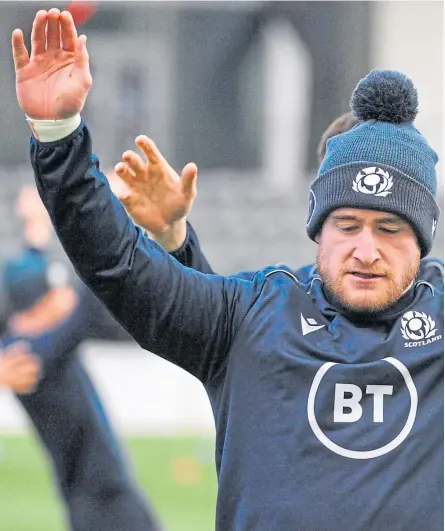  ?? Picture: Shuttersto­ck. ?? Coping with tension: Captain Stuart Hogg believes Rome can be turning point.