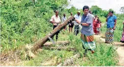  ??  ?? Most fences had been built for the wrong reasons and thus in the wrong locations, say wildlife experts