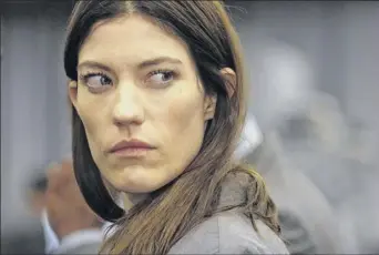  ?? Will Hart / NBC ?? Jennifer Carpenter stars as Erica Shepherd in the series premiere of “The Enemy Within” airing at 10 p.m. Monday on NBC.