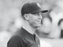  ?? CANADIAN PRESS FILE PHOTO ?? New York Yankees starting pitcher J.A. Happ was diagnosed Tuesday with hand, foot and mouth disease.