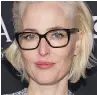  ??  ?? Gillian Anderson