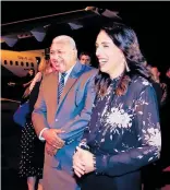  ??  ?? Fiji Prime Minister Frank Bainimaram­a welcomes New Zealand Prime Minister Jacinda Ardern on her first official visit to Fiji.