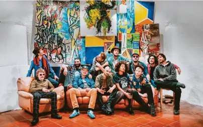  ?? Foto: agt ?? Zum Abschluss der kulturina gibt es am Sonntag, 5. August, auf der großen Bühne Reggae, Ska, Rap und Crossover mit Shanti Powa.