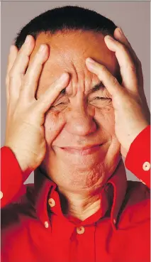  ?? GILBERT GOTTFRIED ?? Gilbert Gottfried, who is appearing next week at Yuk Yuk’s, laments the impact of the Internet on the world of standup comedy.
