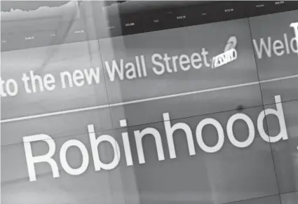  ?? MARK LENNIHAN/AP FILE ?? Robinhood announced Tuesday that it’s offering 24/7 phone support for all its customers to cover almost every issue. It follows up on an announceme­nt by Coinbase, which said last month it would launch 24/7 phone service by the end of the year for many customers.