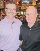  ??  ?? The Sobeys Better Food Fund Charity Golf Classic held July 20 at Priddis Greens was a great success raising considerab­le funds for myriad communitie­s across the country. Pictured at the registrati­on reception held July 19 at Heritage Park are Priddis...