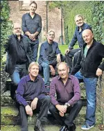  ?? ?? REUNITED Paul, pictured left in 1964, is on tour with The Manfreds. Front, from left, Paul, Mike D’Abo. Back, Rob Townsend, Marcus Cliffe, Tom McGuiness, Simon Currie, Mike Hugg