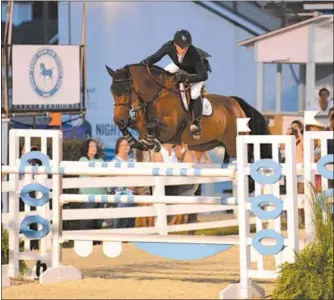  ?? SUBMITTED PHOTO ?? McLain Ward on last year’s Open Jumper Champion Tina La Boheme. Ward will be at this year’s Devon Horse Show and Country Fair, May 25 – June 4, to defend his Devon Leading Open Jumper Rider title.