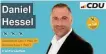  ?? ?? Das richtige Wahlplakat mit Daniel Hessel