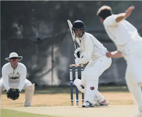  ?? ?? Waterloovi­lle skipper Archie Reynolds is averaging 88 in 2022 after his fourth half-century in seven innings. Picture: Chris Moorhouse