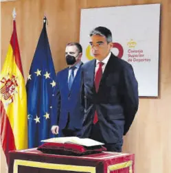  ?? // CSD ?? Albert Soler, exejecutiv­o del Barça y exdirector general del CSD