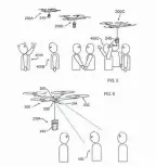  ??  ?? IBM has been granted a patent for a coffee drone. These diagrams are part of the applicatio­n. USA TODAY