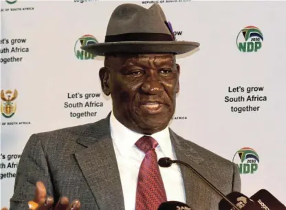  ?? /Freddy Mavunda ?? Big bill: Police minister Bheki Cele was ordered to pay R93m in damages to Lloyd’s, the underwrite­rs of Nedbank.