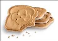  ?? COURTESY OF GIRLSCOUTS.ORG ?? Toast-Yay, a new Girl Scout cookie, inspired by the flavor of French toast, is available only in select areas, including southeaste­rn Pennsylvan­ia.