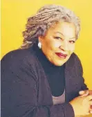  ??  ?? Toni Morrison.