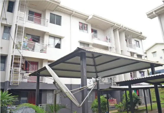  ?? Photo: Ronald Kumar ?? Some of the Public Rental Board flats at Nairai Road, Raiwai, in Suva.