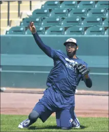  ??  ?? Blue Crabs pitcher and 2003 La Plata High School graduate Daryl Thompson returns for his sixth season with the team and will play a key role in the starting rotation once again this upcoming season.