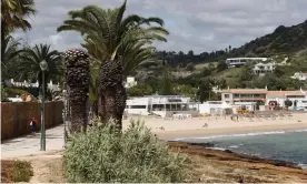  ??  ?? Christian Brückner was convicted for the rape of an American woman in 2005 at Praia da Luz, Portugal, above. Photograph: Armando Franca/AP