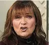  ?? ?? ANNOYED Lorraine Kelly