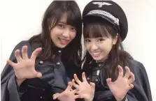  ?? (keyakizaka­46.com) ?? SOCIAL MEDIA users have slammed popular Japanese girl band Keyakizaka­46 for performing in outfits resembling Nazi-era German military uniforms.